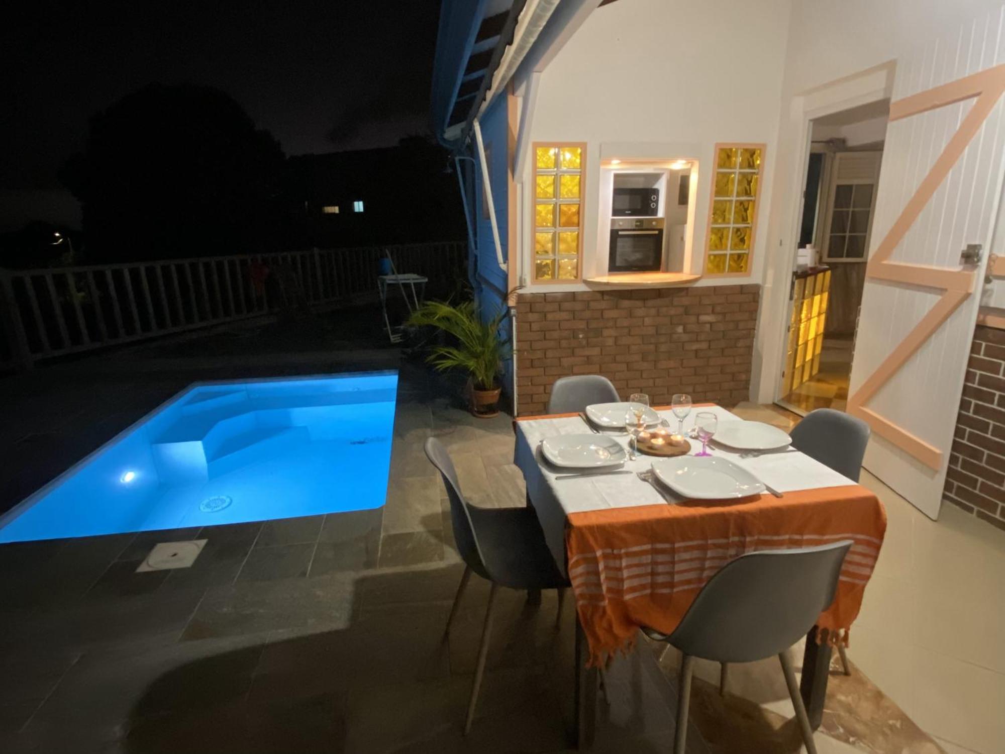 Appartement T2 - Vue Campagne Le Robert Dış mekan fotoğraf